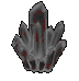Image of A Dark Evil Crystal Covered In Blood Of The Fallen Royal Guard