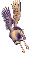Image of A Glorious Winged Steed Descending From The Aether