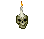 Image of A Liche Skull Candle