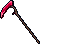 Image of The Cursed Scythe Of Master Lymeclaws, Dripping With Rancid Blood